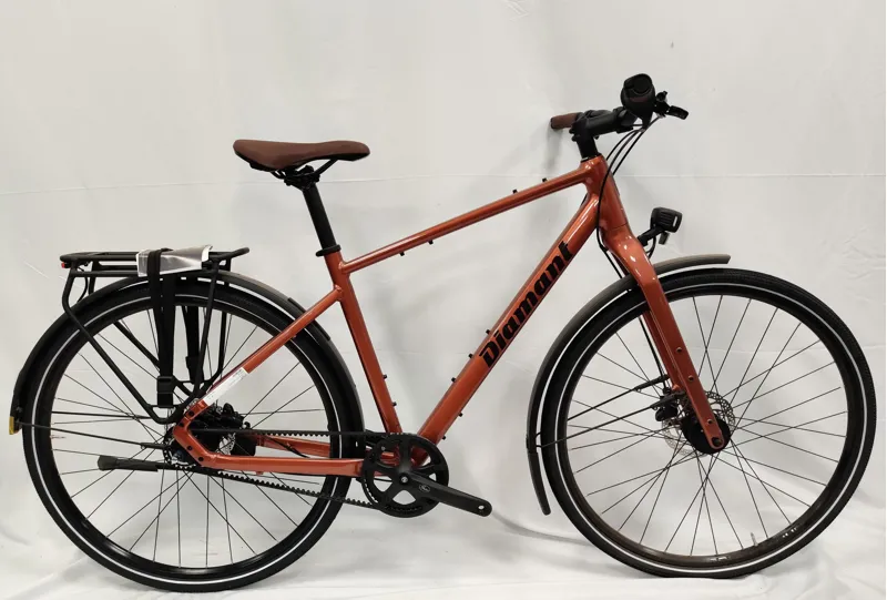 EX DISPLAY Diamant Mahon Style Plus Stepover Hybrid Bike Size Large 2026 in Bronze-1