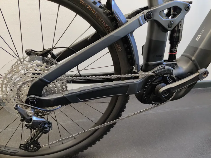 EX DISPLAY Trek Rail+ 5 Gen 5 Electric Full Suspension Mountain Bike X-Large 2026 in Lithium Grey-1