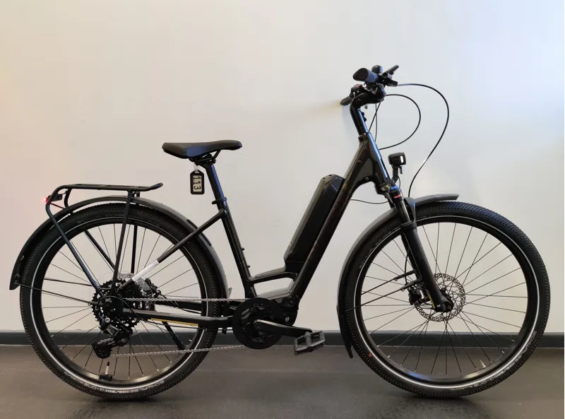 EX DISPLAY Diamant Zing Trip Core Lowstep 400wh Electric Hybrid Bike Small 2026 in Velvet Black-1
