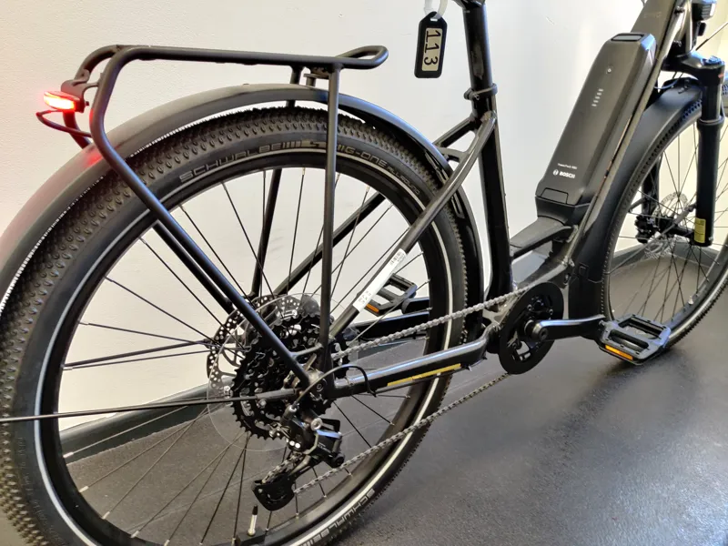 EX DISPLAY Diamant Zing Trip Core Lowstep 400wh Electric Hybrid Bike Small 2026 in Velvet Black-2