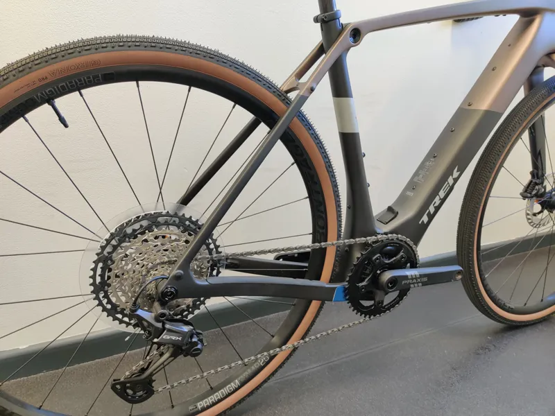 EX DISPLAY Trek Checkpoint+ SL 5 Electric Gravel Bike Medium 2026 in Matte Bronze Age/Dark Web-3