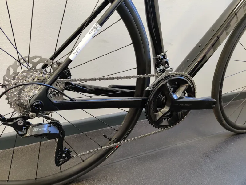 EX DISPLAY Trek Madone SL 5 Gen 8 Road Bike Large 2026 in Gloss Dark Star/Matte Deep Smoke-1