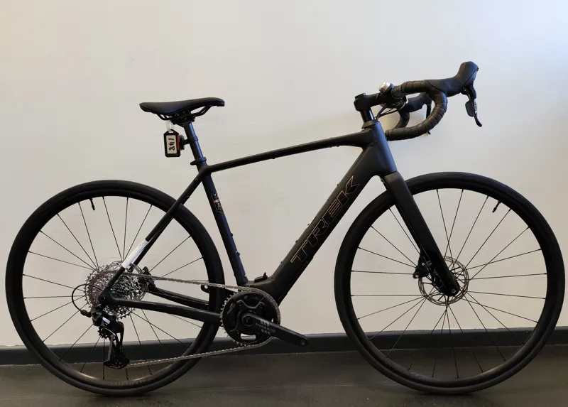 EX DISPLAY Trek Domane+ ALR 5 Electric Road Bike Medium 2026 in Matte Dark Star-1