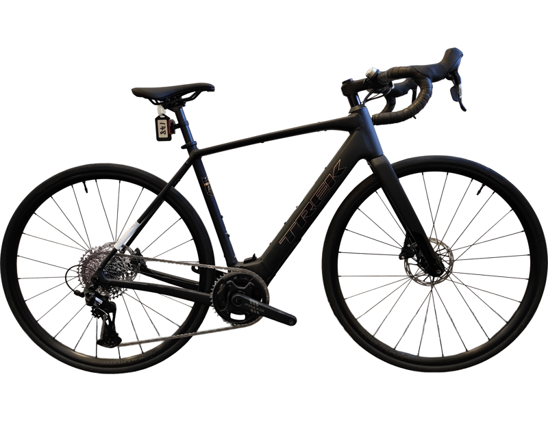 EX DISPLAY Trek Domane+ ALR 5 Electric Road Bike X-Large 2026 in Matte Dark Star