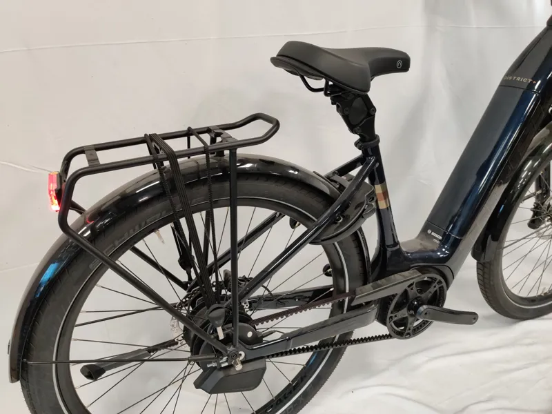 EX DISPLAY Trek District+ 5 Lowstep 400Wh Electric Hybrid Bike Small 2026 in Deep Dark Blue-1