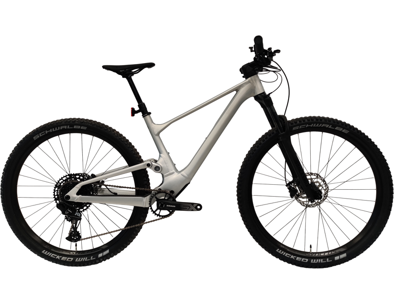 Scott Spark 970 Full Suspension Mountain Bike 2025 in Silver -1