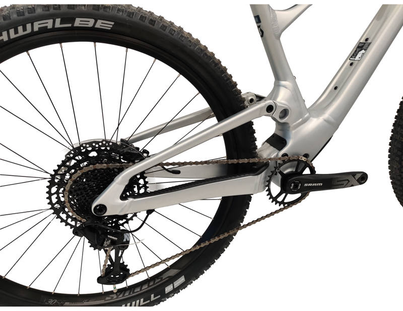 Scott Spark 970 Full Suspension Mountain Bike 2025 in Silver -4