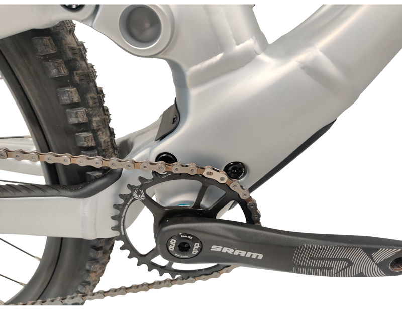 Scott Spark 970 Full Suspension Mountain Bike 2025 in Silver -3