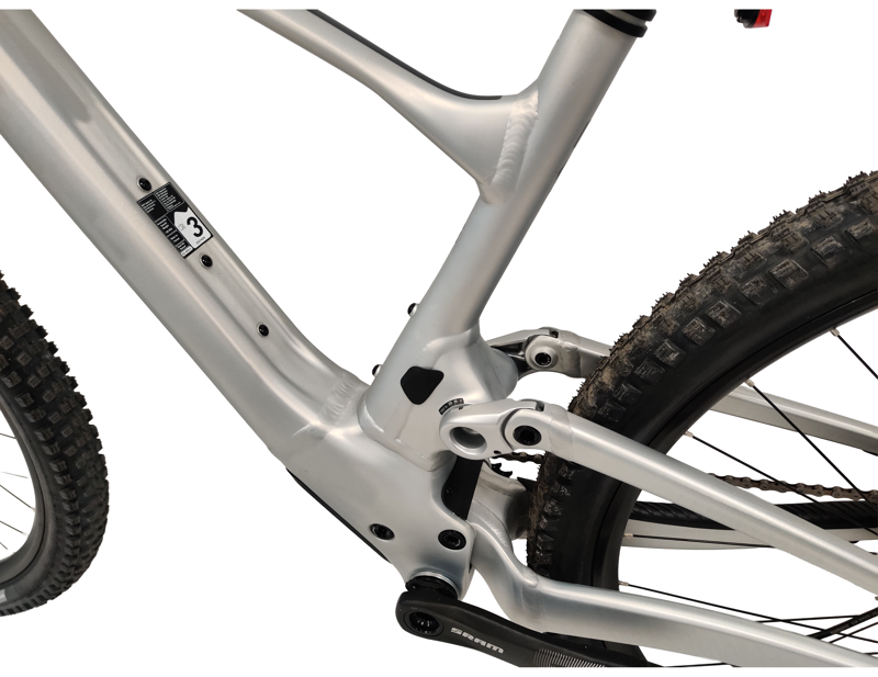 Scott Spark 970 Full Suspension Mountain Bike 2025 in Silver -5