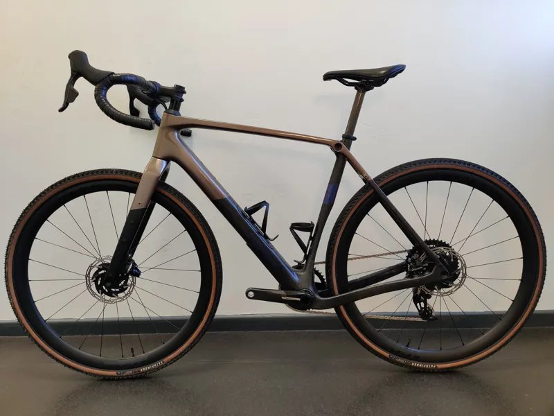EX DEMO Trek Checkpoint SL 7 AXS Gen 3 Gravel Bike MediumLarge 2025 in Bronze Age/Carbon Smoke -3