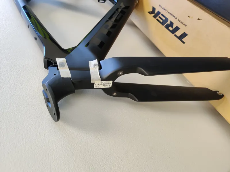 EX DISPLAY Trek Speed Concept Frameset Rim Brake Medium 2025 in Black-4