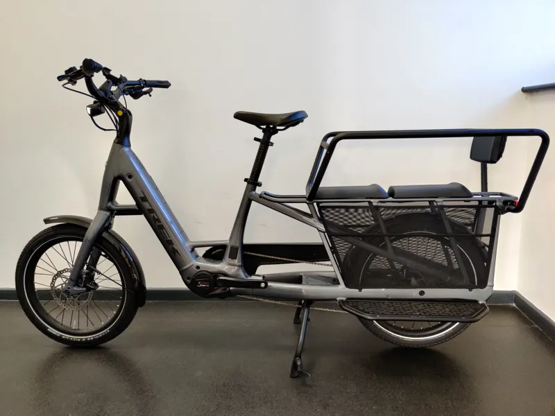 EX DEMO Trek Fetch+ 2 Electric Cargo Bike 2026 in Galactic Grey-2