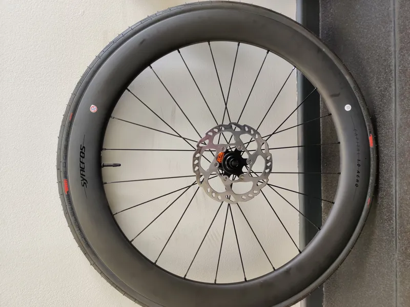 EX DISPLAY Scott Syncros Capital 1.0 60 Wheelset With Schwalbe Pro One Tyre and Rotor Bundle-12