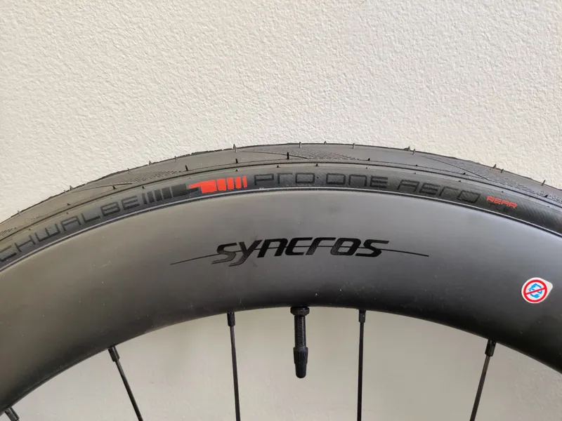 EX DISPLAY Scott Syncros Capital 1.0 60 Wheelset With Schwalbe Pro One Tyre and Rotor Bundle-8