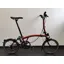 EX DEMO Brompton P Line 4 speed Mid handlebar Extended seatpost Folding Bike 2025 in Flame Lacquer 