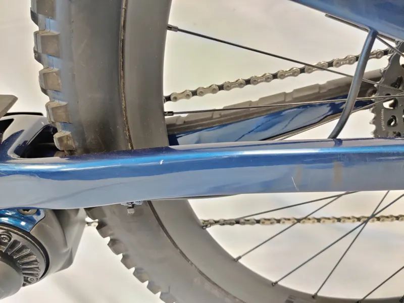 EX DEMO Trek Fuel EXE 9.8 GX AXS Electric Mountain Bike X-Large 2023 in Mulsanne Blue-8
