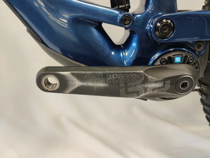 EX DEMO Trek Fuel EXE 9.8 GX AXS Electric Mountain Bike X-Large 2023 in Mulsanne Blue-7