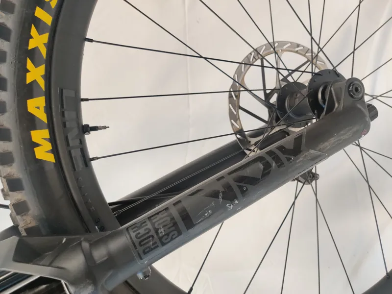 EX DEMO Trek Fuel EXE 9.8 GX AXS Electric Mountain Bike X-Large 2023 in Mulsanne Blue-1