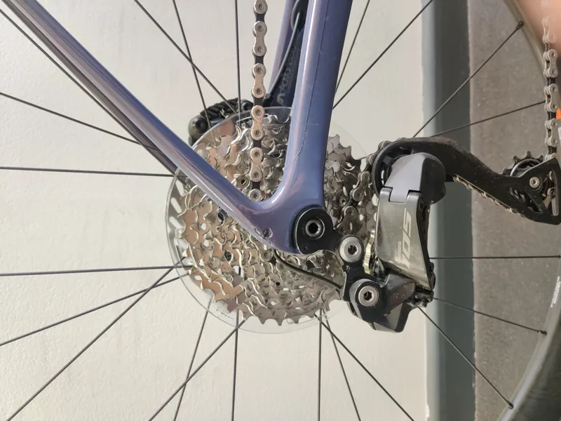 EX DEMO Giant Defy Advanced 0 Road Bike Large 2026 in Meteorite Mist-8