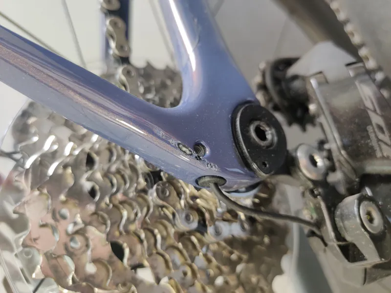 EX DEMO Giant Defy Advanced 0 Road Bike Large 2026 in Meteorite Mist-7