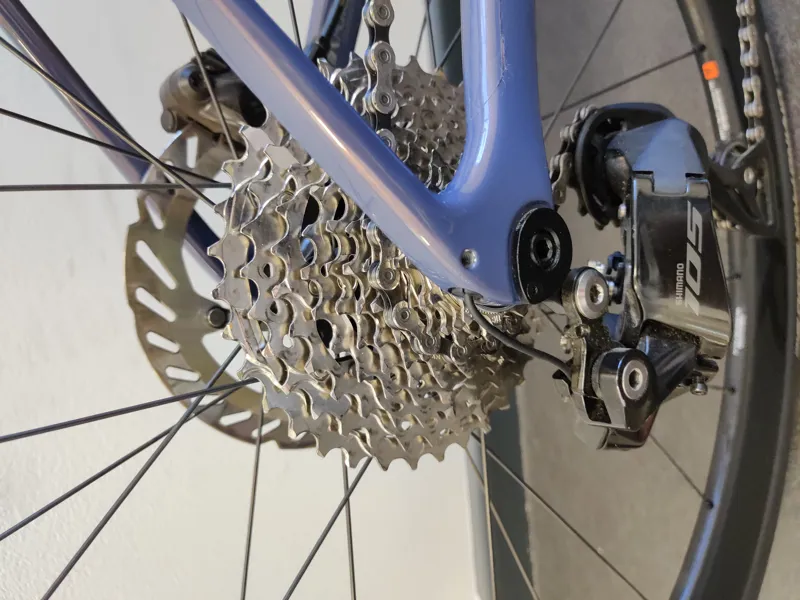 EX DEMO Giant Defy Advanced 0 Road Bike Medium 2026 in Meteorite Mist-5