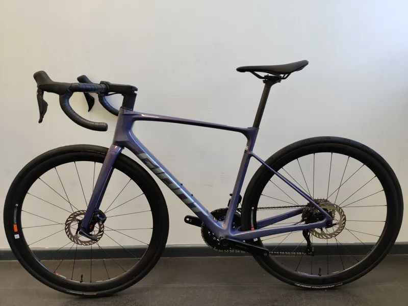 EX DEMO Giant Defy Advanced 0 Road Bike Medium 2026 in Meteorite Mist-3