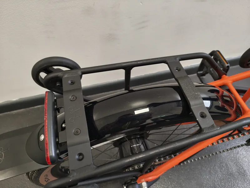 EX DISPLAY Brompton G Line with Roller Frame 8 Speed Folding Bike Medium 2026 in Adventure Orange-4
