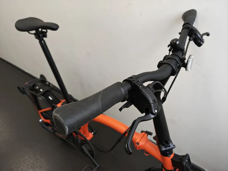 EX DISPLAY Brompton G Line with Roller Frame 8 Speed Folding Bike Medium 2026 in Adventure Orange-2