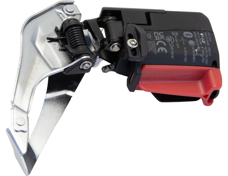 EX DISPLAY SRAM Rival AXS D1 Braze-On Front Derailleur - Battery Not Included in Black-2