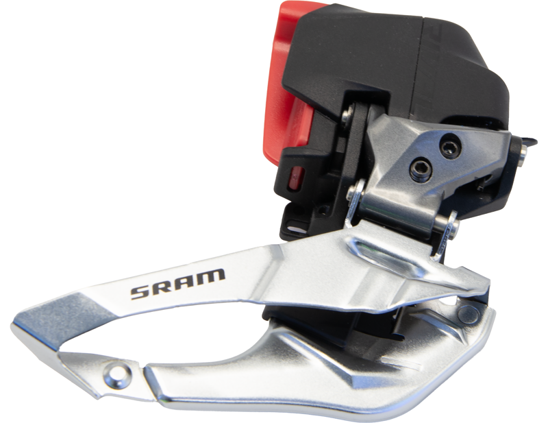 EX DISPLAY SRAM Rival AXS D1 Braze-On Front Derailleur - Battery Not Included in Black