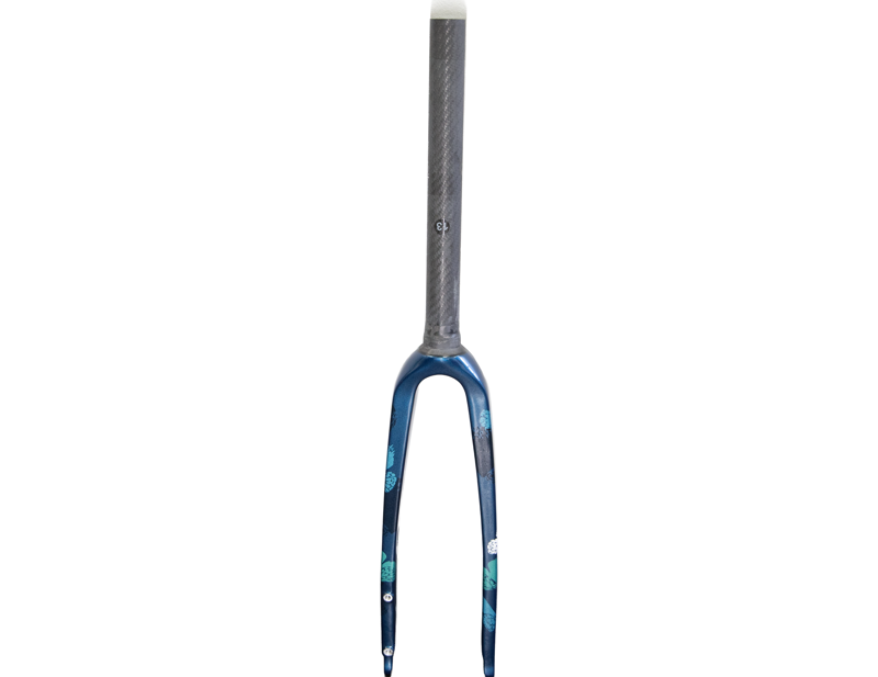 Giant 2024 Langma Advanced Pro 1 Disc 700C 100/49 31.8x300 Front Fork in Gloss Blue Butterflies-1