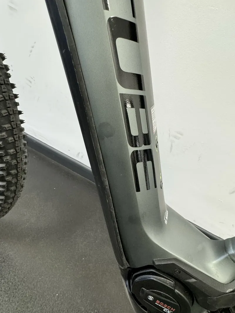 EX DISPLAY Cube Reaction Hybrid Pro 750 Electric Mountain Bike Large 2024 in Grey -6