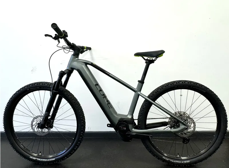 EX DISPLAY Cube Reaction Hybrid Pro 750 Electric Mountain Bike Large 2024 in Grey -1