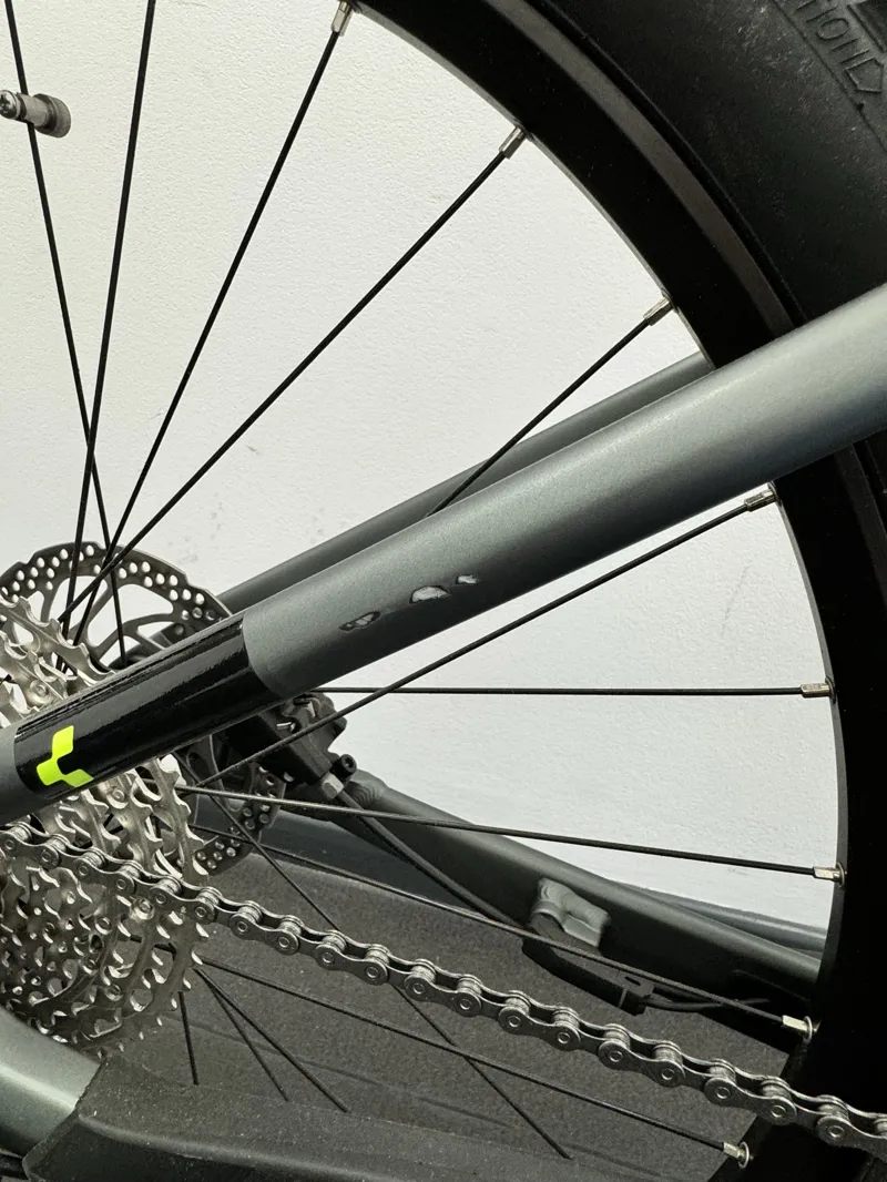 EX DISPLAY Cube Reaction Hybrid Pro 750 Electric Mountain Bike Large 2024 in Grey -7