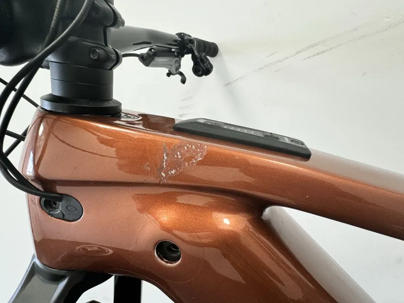 EX DEMO Trek Rail 9.8 GX AXS T-Type Electric Full Suspension Mountain Bike Medium 2025 in Pennyflake-6