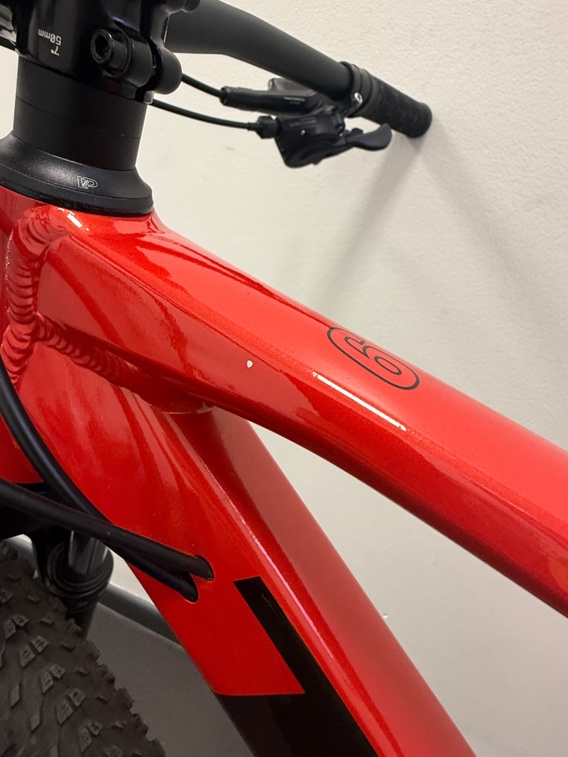 EX-DISPLAY Trek Marlin 6 Hardtail Mountain Bike Size Medium Large 2025 in Lava Red-2