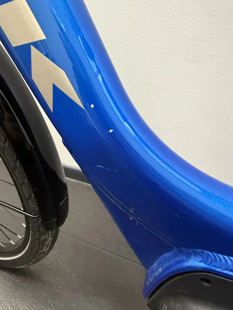 EX-DEMO Trek Verve+ 2 Lowstep 500Wh Electric Hybrid Bike X-Small 2025 in Alpine Blue-2