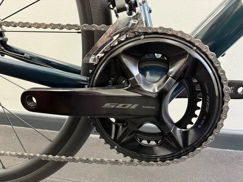 Ex Demo Specialized Roubaix SL8 Comp Carbon Road Bike Size 56 2025 in Gloss Lagoon Tint Over Carbon/Morning Mist-7