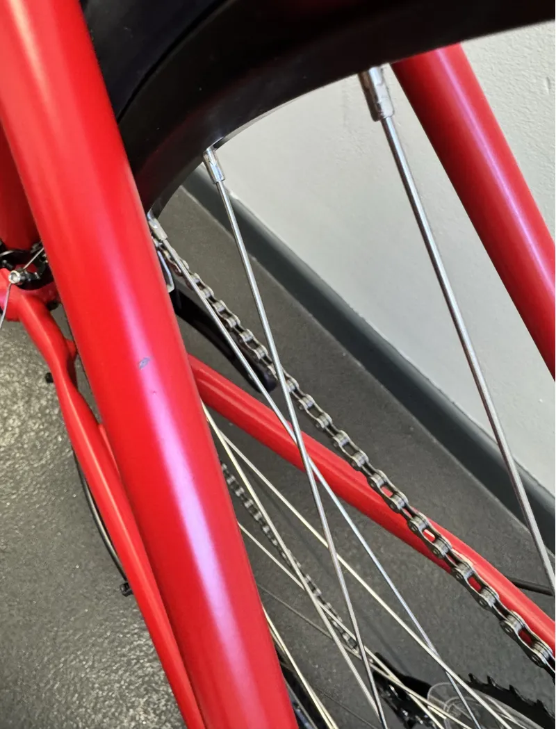 EX DISPLAY Trek FX 2 Disc Hybrid Bike 2024 Medium in Viper Red -4