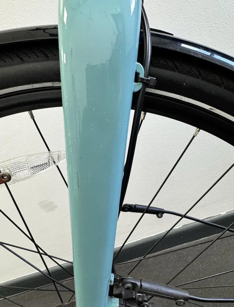 EX DEMO Trek Fx+ 2 Stagger Electric Hybrid Bike Medium 2024 in Blue Sage-8