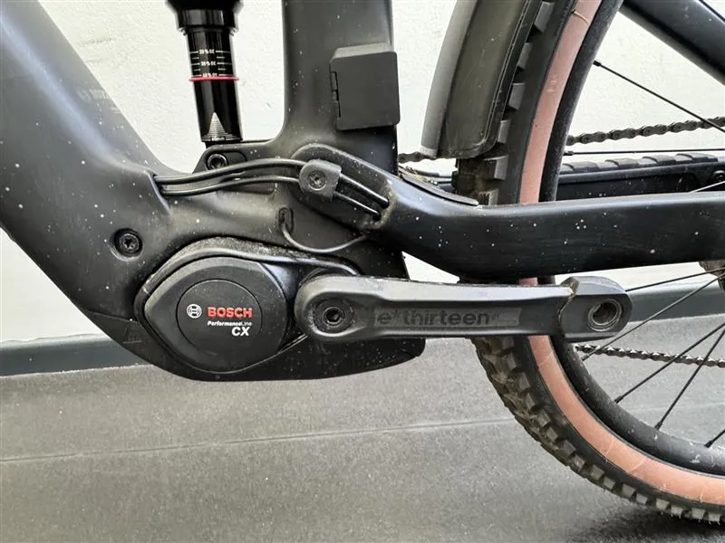 EX DEMO Trek Rail+ 9.8 XT Gen 5 Small Electric Full Suspension Mountain Bike 2025 in Deep Smoke-8