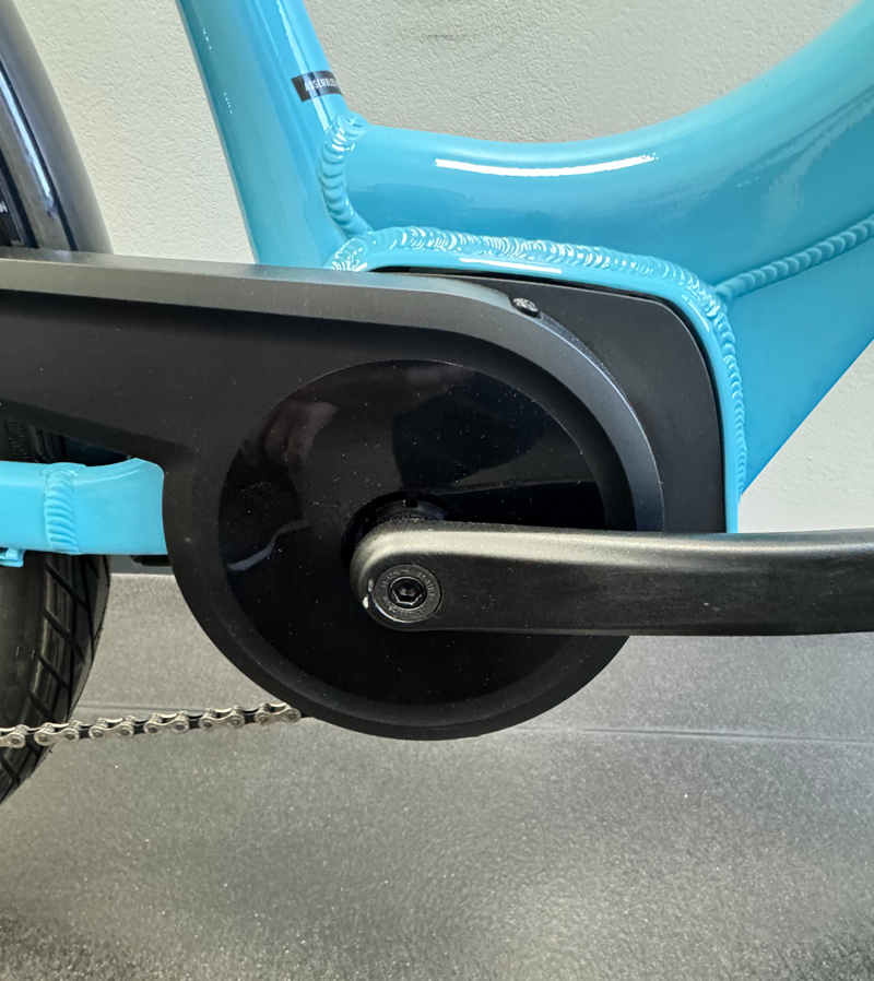 EX DEMO Trek Verve+ 2 Lowstep 500wh Small Electric Hybrid Bike 2024 in Azure Blue-6