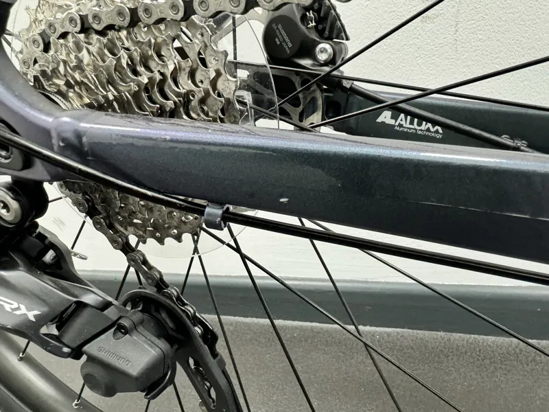 EX DEMO Giant Revolt 0 Small Gravel Bike 2024 in Gloss Blue Dragonfly-2