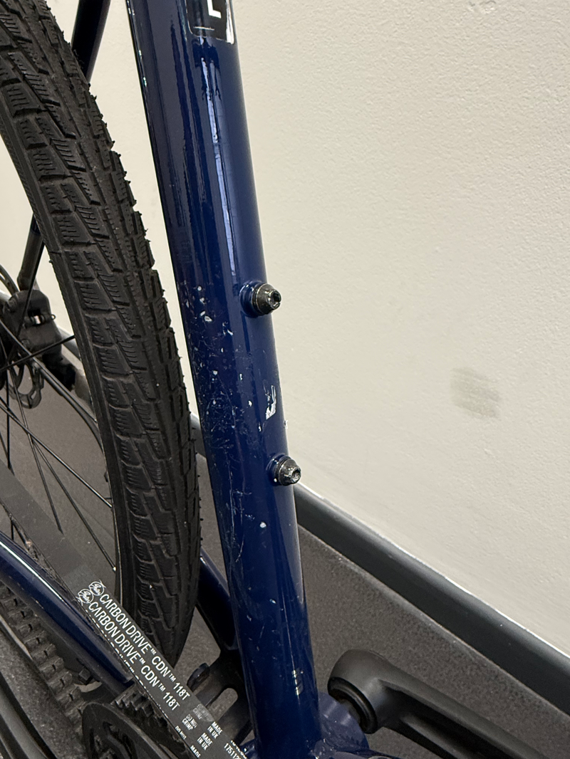 EX DEMO Marin Presidio 3 8 Speed Hub Gear Belt Drive Hybrid Bike Large 2025 in Blue-5