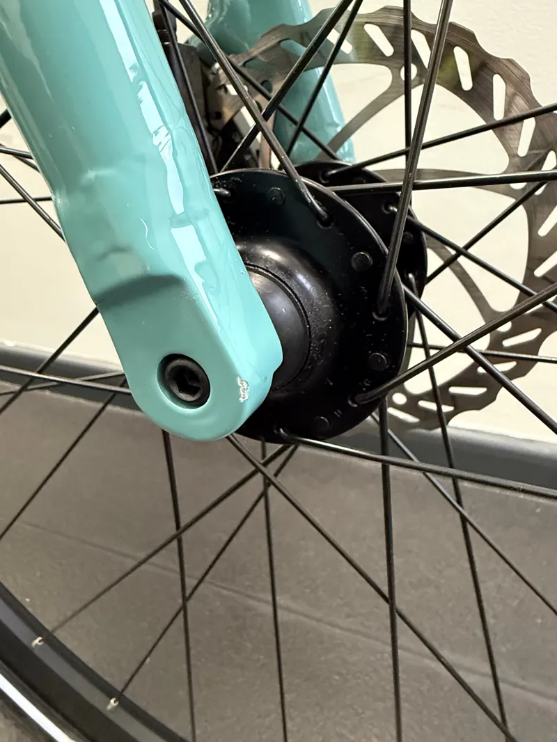 EX DEMO Trek FX+ 2 Stagger X-Large Electric Hybrid Bike 2025 in Blue Sage-6