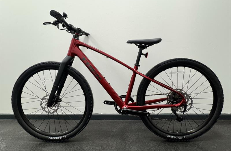 EX DISPLAY Trek Dual Sport 3 Gen 5 Hybrid Bike Small 2023 in Crimson Red-2