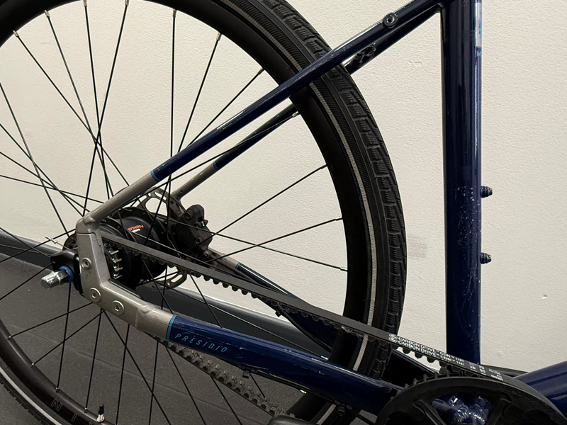 EX DEMO Marin Presidio 3 8 Speed Hub Gear Belt Drive Hybrid Bike Large 2025 in Blue-6