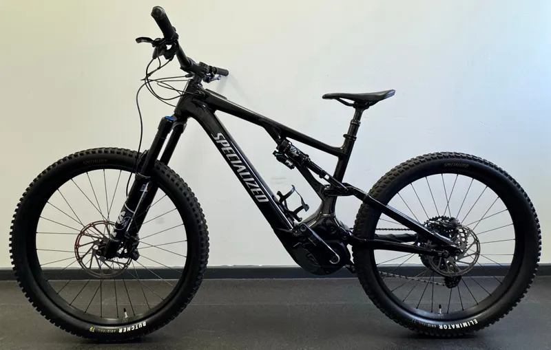 EX DEMO Specialized Turbo Levo Comp Alloy Full Sus Electric MTB S5 2024 in Black Dove Grey-1