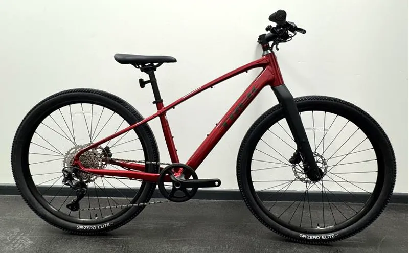 EX DISPLAY Trek Dual Sport 3 Gen 5 Hybrid Bike Small 2023 in Crimson Red