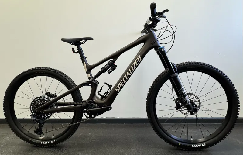 EX DISPLAY Specialized Turbo Levo SL Comp Carbon Gen 2 S5 Full Suspension Electric Mountain Bike 2024 in Satin Doppio/Sand